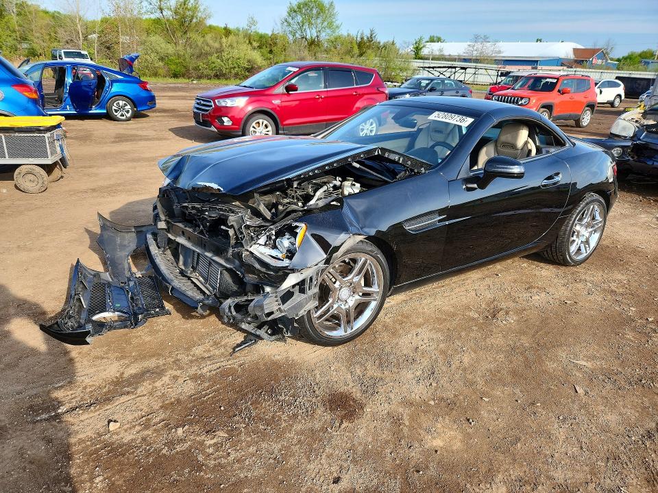2013 Mercedes-benz Slk მანქანა იყიდება აუქციონზე, vin: WDDPK4HA2DF055202, აუქციონის ნომერი: 52809736