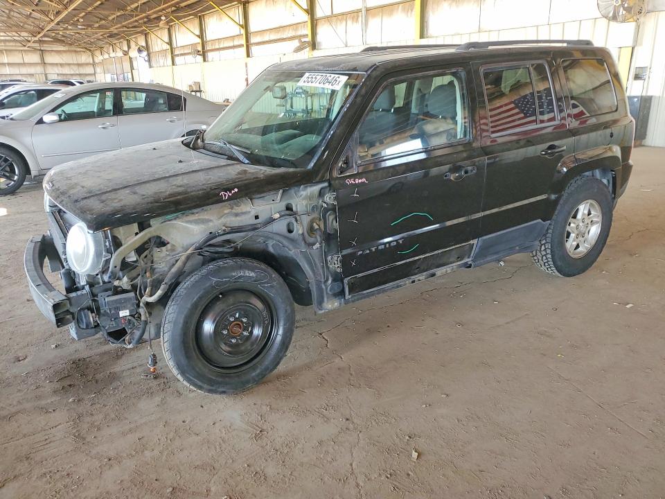 55570646 :رقم المزاد ، 1C4NJPBB9GD603042 vin ، 2016 Jeep Patriot مزاد بيع