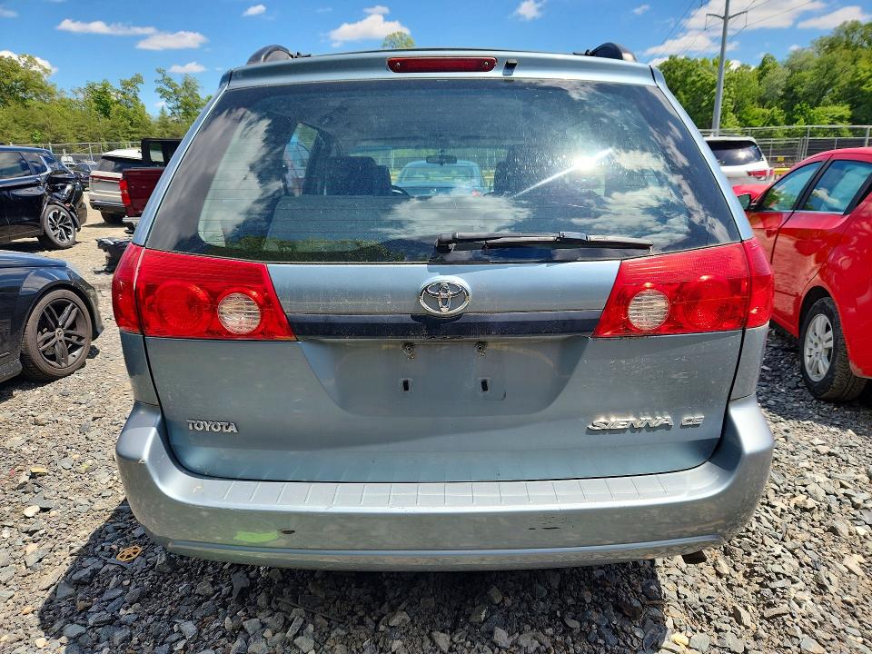 2007 Toyt Sienna მანქანა იყიდება აუქციონზე, vin: 5TDZK23C87S005747, აუქციონის ნომერი: 53360486