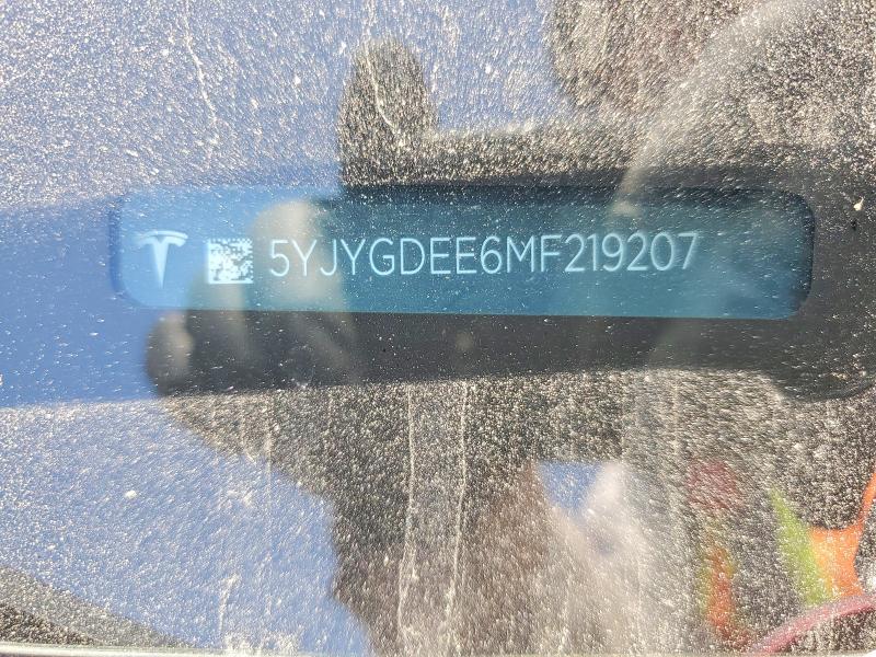 Продаж на аукціоні авто 2021 Tesla Model Y, vin: 5YJYGDEE6MF219207, номер лоту: 53262986