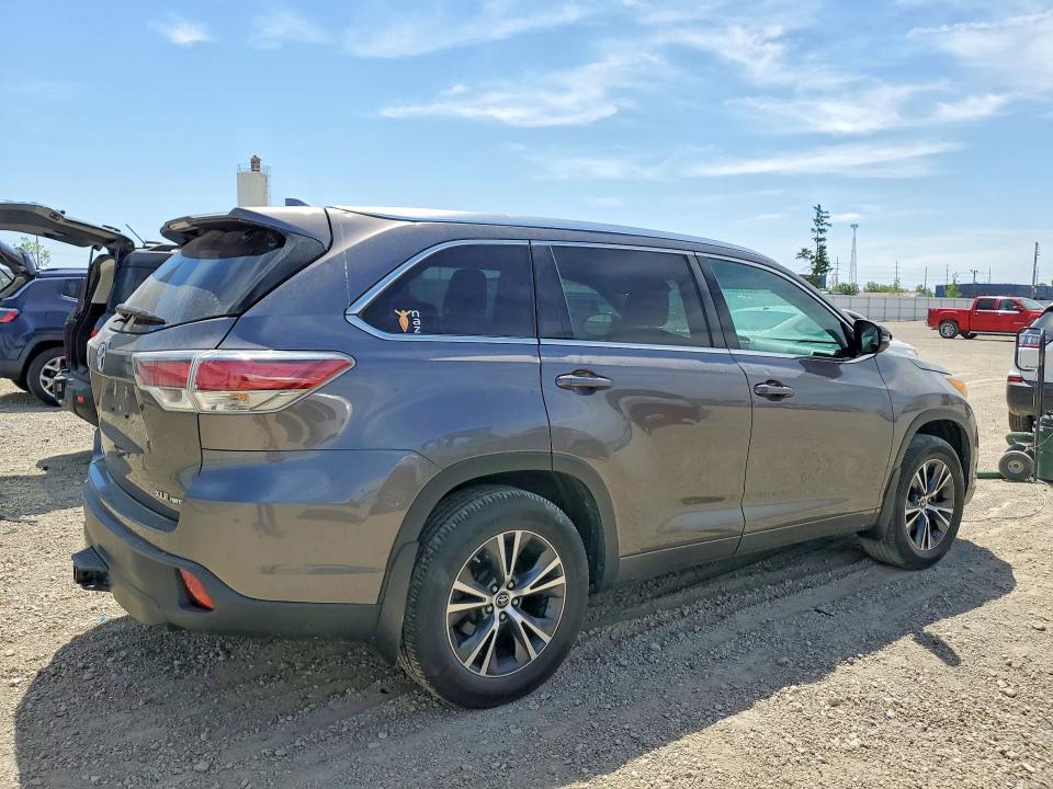 Aukcja sprzedaży 2016 Toyota Highlander, vin: 5TDJKRFH9GS506210, numer aukcji: 52904246