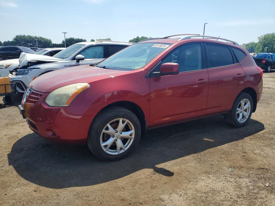 2008 Nissan Rogue მანქანა იყიდება აუქციონზე, vin: JN8AS58V48W136186, აუქციონის ნომერი: 53410676