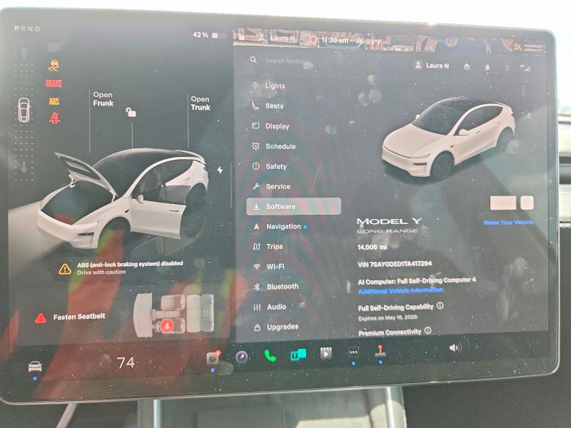 2026 Tesla Model Y მანქანა იყიდება აუქციონზე, vin: 7SAYGDED1TA417294, აუქციონის ნომერი: 51003666