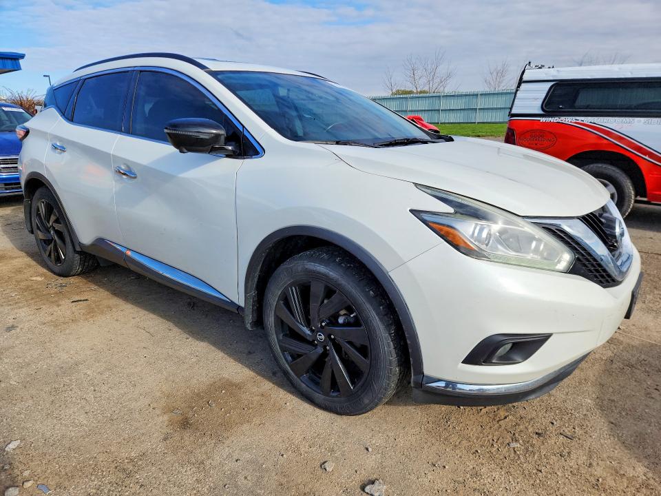 2017 Nissan Murano მანქანა იყიდება აუქციონზე, vin: 5N1AZ2MH1HN135505, აუქციონის ნომერი: 51759516
