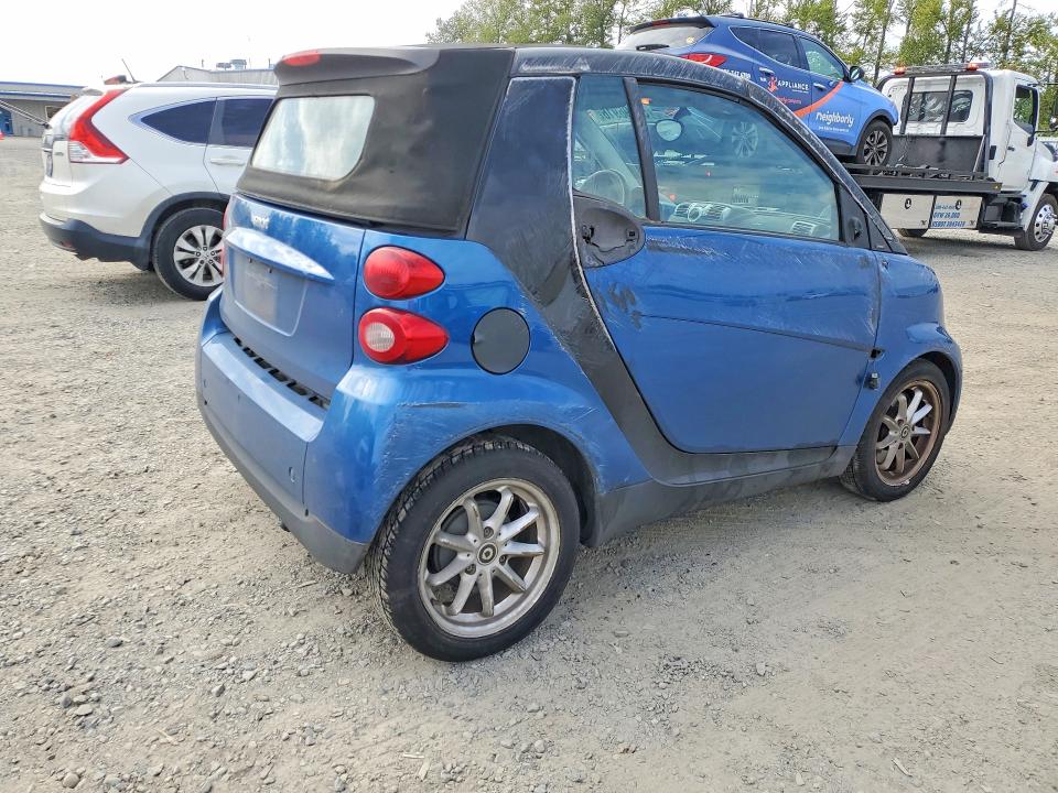 Продажа на аукционе авто 2009 Smart Fortwo, vin: WMEEK31X79K210742, номер лота: 58472616