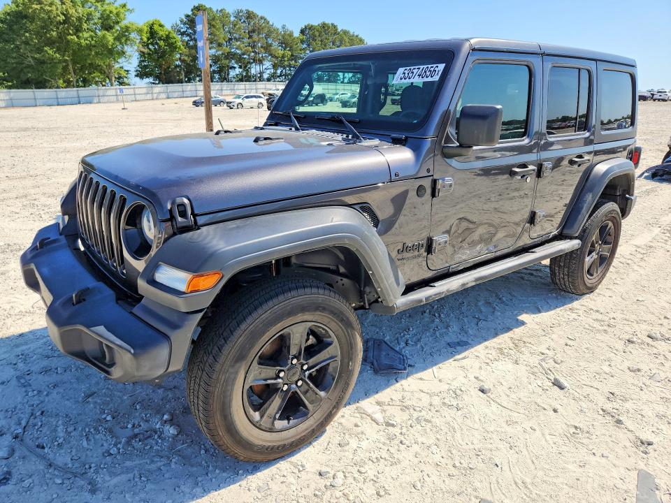 Продаж на аукціоні авто 2021 Jeep Wrangler Unlimited, vin: 1C4HJXDN2MW748976, номер лоту: 53574856