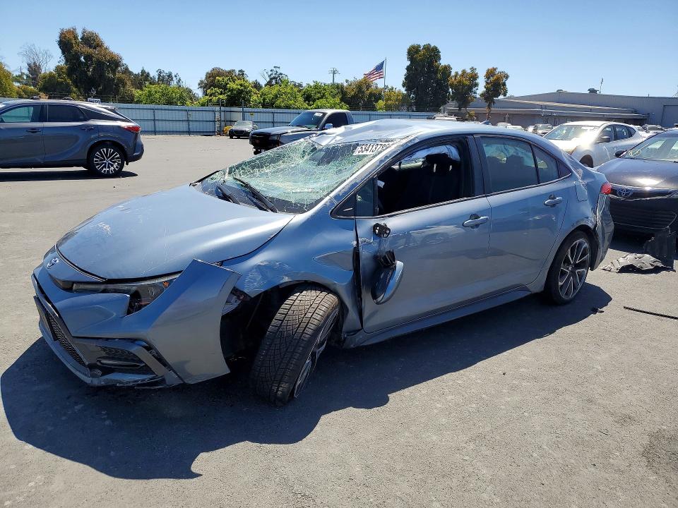 53413786 :رقم المزاد ، JTDS4RCE6LJ002732 vin ، 2020 Toyota Corolla مزاد بيع