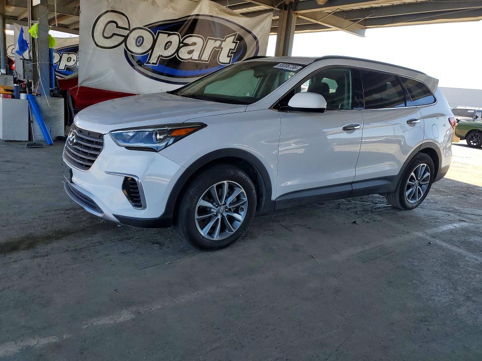 55006736 :رقم المزاد ، KM8SM4HF8HU192510 vin ، 2017 Hyundai Santa Fe مزاد بيع
