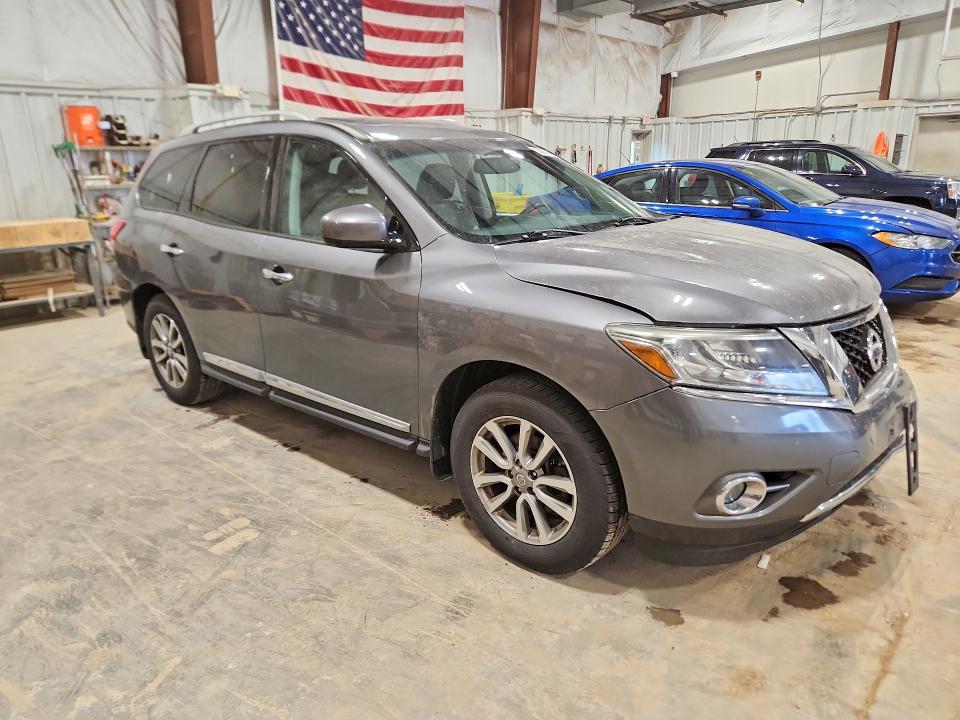 2015 Nissan Pathfinder მანქანა იყიდება აუქციონზე, vin: 5N1AR2MMXFC610509, აუქციონის ნომერი: 53075396