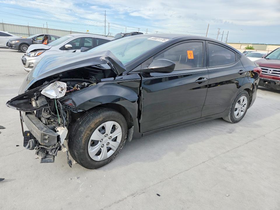 2016 Hyundai Elantra მანქანა იყიდება აუქციონზე, vin: KMHDH4AE8GU636532, აუქციონის ნომერი: 53021176