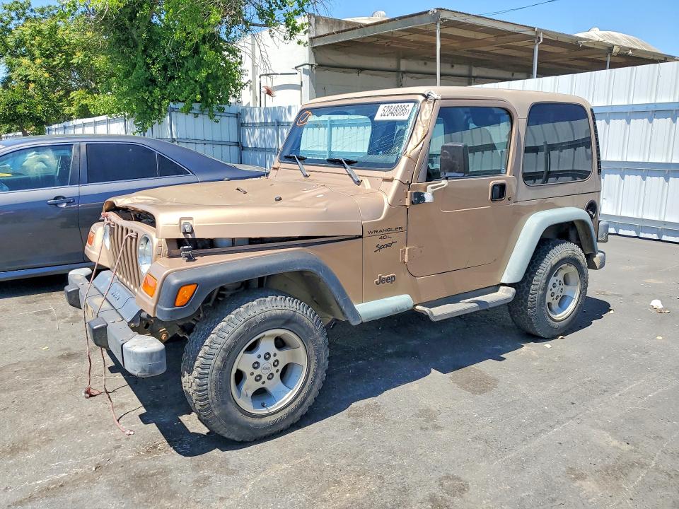 52848086 :رقم المزاد ، 1J4FY19S3XP446538 vin ، 1999 Jeep Wrangler / Tj مزاد بيع