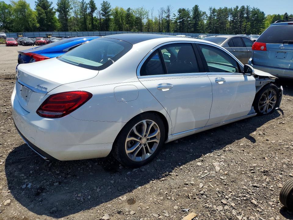 51539876 :رقم المزاد ، 55SWF4KB6FU033687 vin ، 2015 Mercedes-benz C مزاد بيع