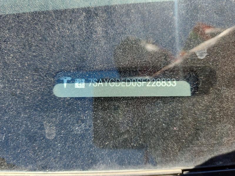 Продаж на аукціоні авто 2025 Tesla Model Y, vin: 7SAYGDED0SF228833, номер лоту: 52196696