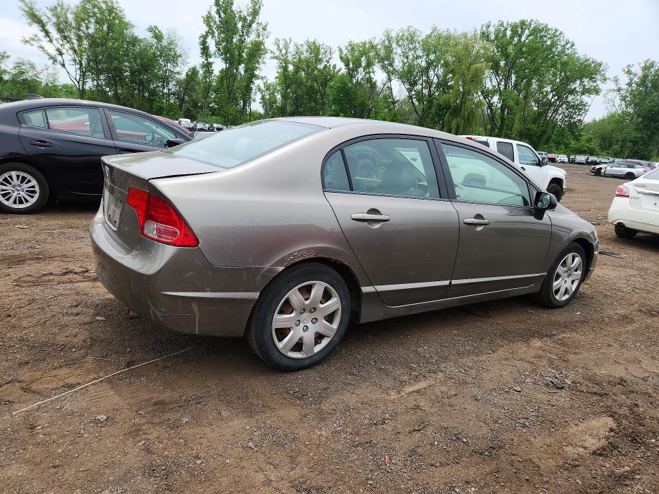 2008 Honda Civic მანქანა იყიდება აუქციონზე, vin: 2HGFA16568H343839, აუქციონის ნომერი: 52776466
