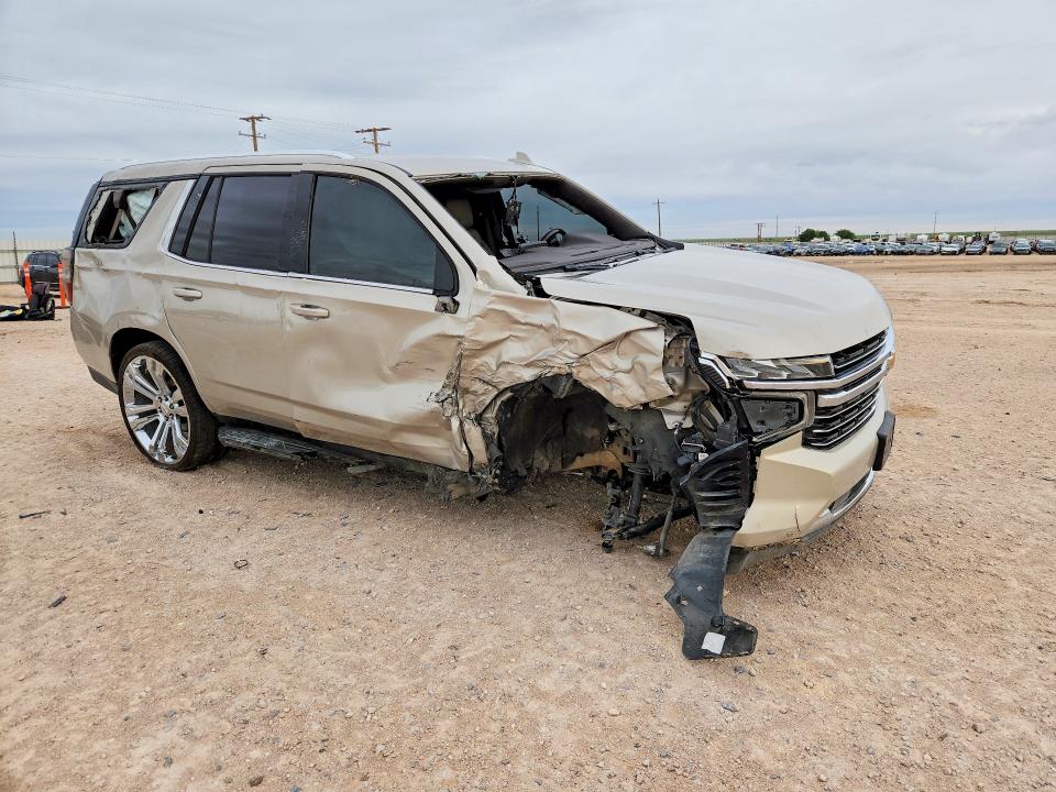 52451496 :رقم المزاد ، 1GNSCNKD6MR315939 vin ، 2021 Chevrolet Tahoe مزاد بيع