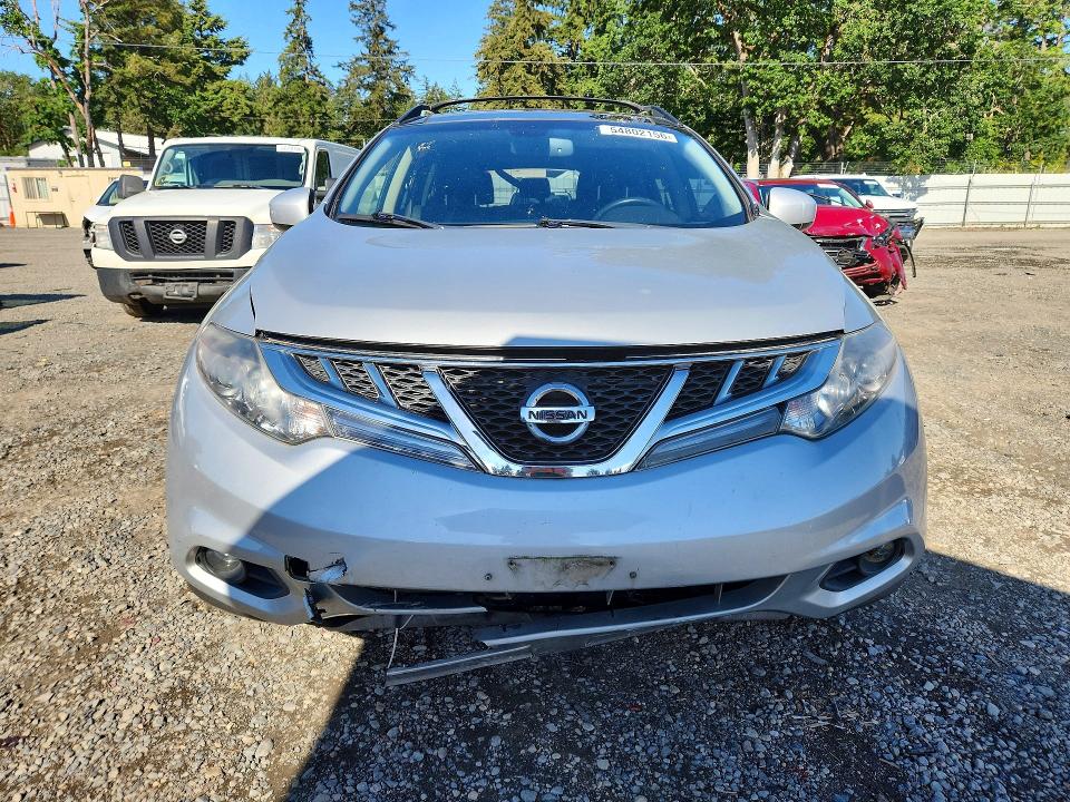 2013 Nissan Murano მანქანა იყიდება აუქციონზე, vin: JN8AZ1MU6DW208789, აუქციონის ნომერი: 54802156