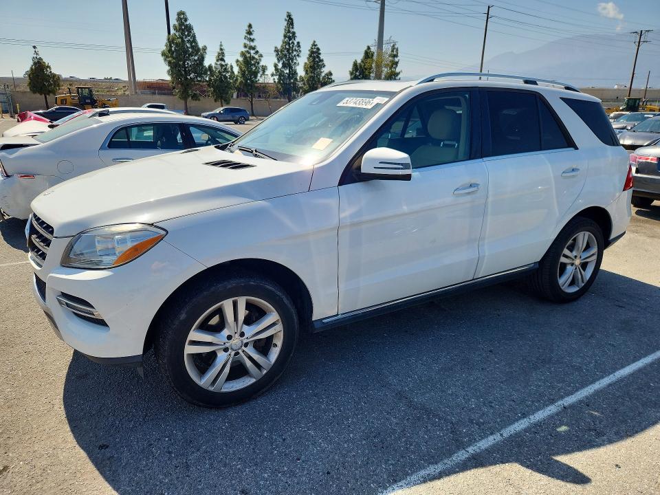 Aukcja sprzedaży 2015 Mercedes-benz Ml, vin: 4JGDA5JB6FA550278, numer aukcji: 53743896