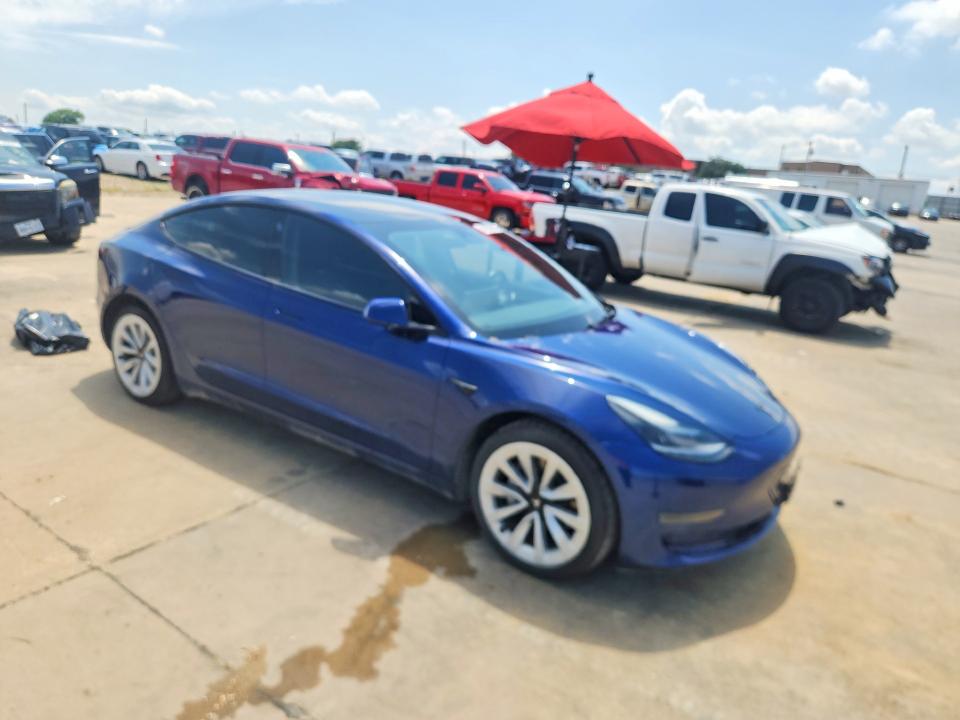 54537686 :رقم المزاد ، 5YJ3E1EA0NF287368 vin ، 2022 Tesla Model 3 مزاد بيع