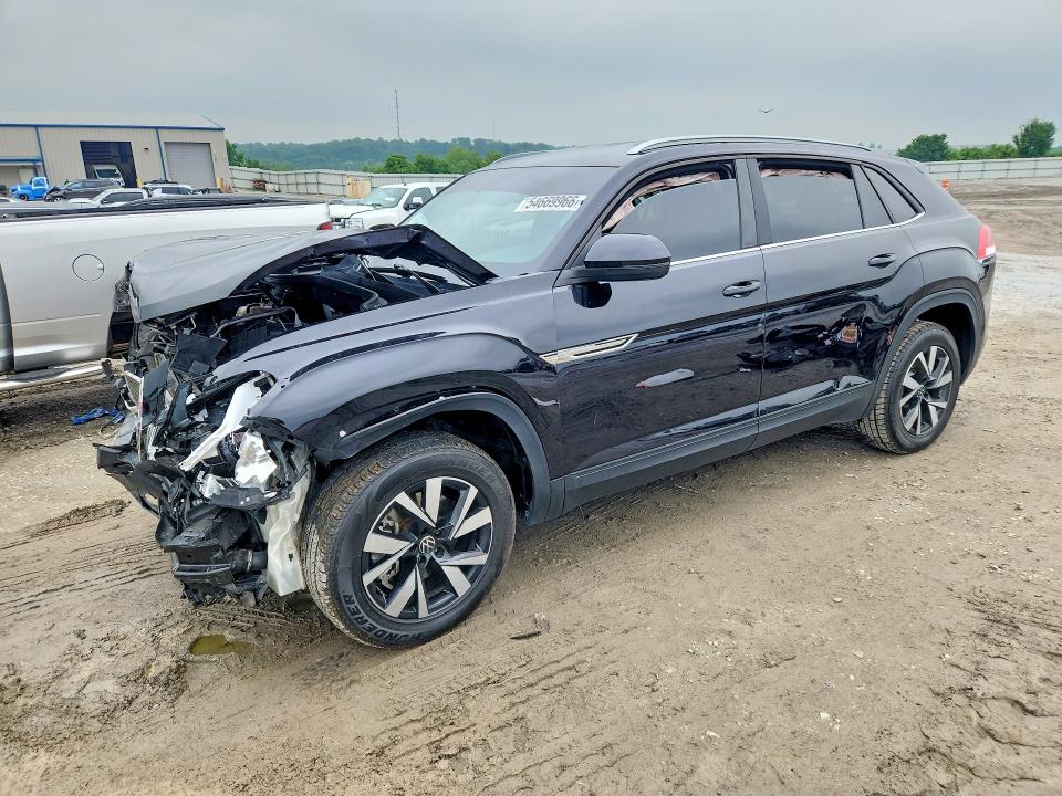 54669966 :رقم المزاد ، 1V2LC2CA7MC208299 vin ، 2021 Volkswagen Atlas Cross Sport مزاد بيع
