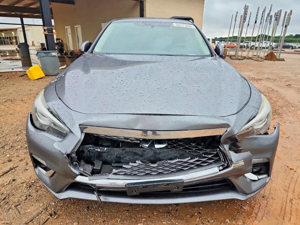 2018 Infiniti Q50 მანქანა იყიდება აუქციონზე, vin: JN1EV7AR8JM433379, აუქციონის ნომერი: 52273286