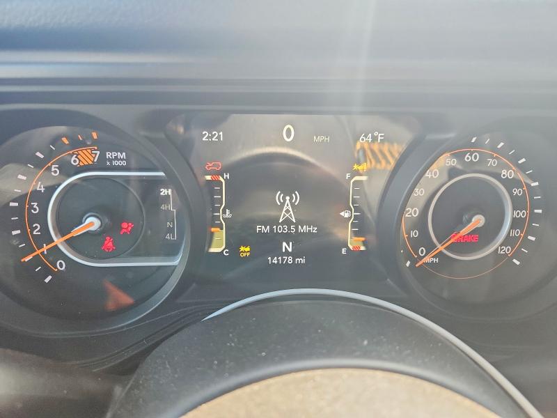 2024 Jeep Wrangler მანქანა იყიდება აუქციონზე, vin: 1C4PJXDG1RW335838, აუქციონის ნომერი: 52677556