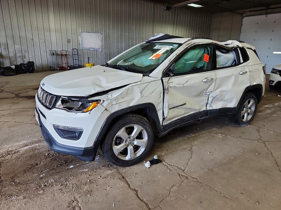 Aukcja sprzedaży 2018 Jeep Compass, vin: 3C4NJDBB3JT315064, numer aukcji: 52400646