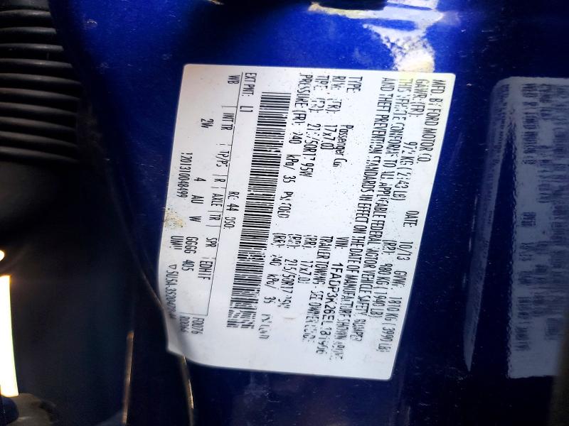53569656 :رقم المزاد ، 1FADP3K26EL181906 vin ، 2014 Ford Focus مزاد بيع