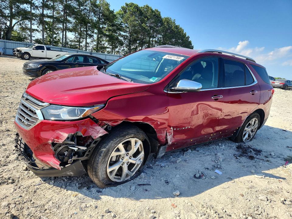 2019 Chevrolet Equinox მანქანა იყიდება აუქციონზე, vin: 2GNAXXEV8K6292396, აუქციონის ნომერი: 54421766