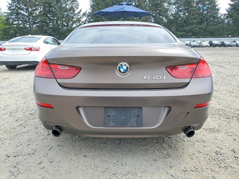 2013 Bmw 640 მანქანა იყიდება აუქციონზე, vin: WBA6A0C53DDZ03642, აუქციონის ნომერი: 52644396