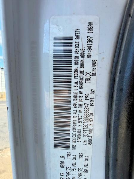 54214606 :رقم المزاد ، 3D7TT2CT2BG606247 vin ، 2011 Dodge Ram 2500 مزاد بيع