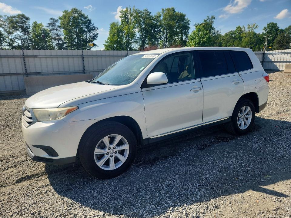 Auction sale of the 2013 Toyota Highlander, vin: 5TDZA3EH5DS033924, lot number: 54327676