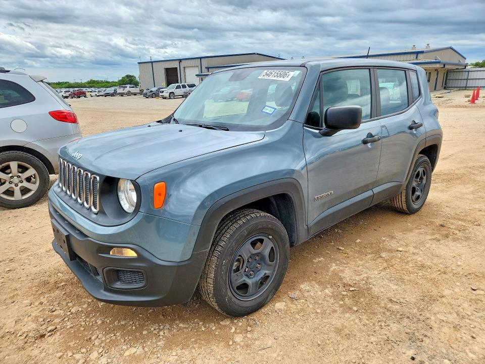 Продаж на аукціоні авто 2017 Jeep Renegade, vin: ZACCJBAB7HPG02566, номер лоту: 54615506