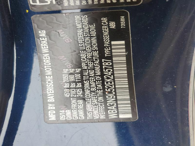 Aukcja sprzedaży 2014 Bmw 428, vin: WBA3N9C52EK245787, numer aukcji: 52555906