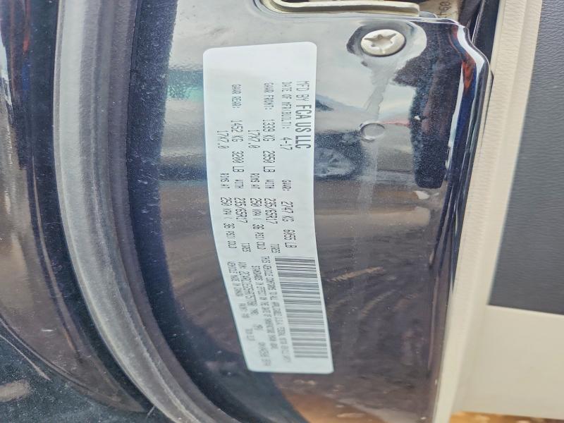 52179526 :رقم المزاد ، 2C4RC1EG5HR757780 vin ، 2017 Chrysler Pacifica مزاد بيع