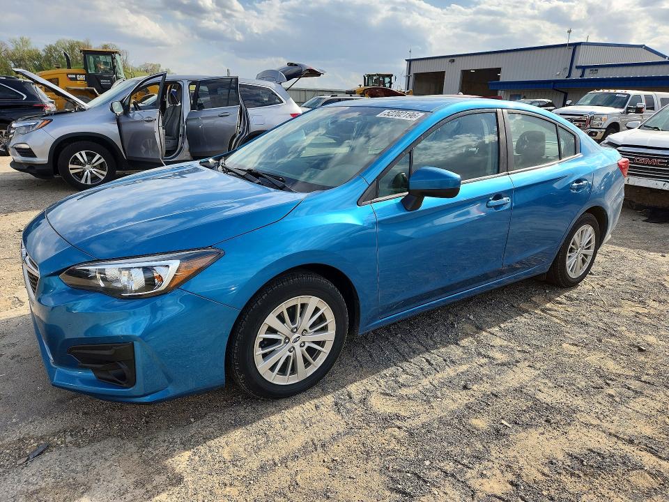 2018 Subaru Impreza მანქანა იყიდება აუქციონზე, vin: 4S3GKAD63J3617633, აუქციონის ნომერი: 52202196
