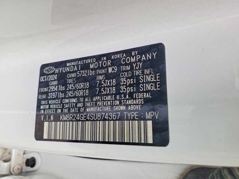 Aukcja sprzedaży 2025 Hyundai Palisade, vin: KM8R24GE4SU874367, numer aukcji: 52250766