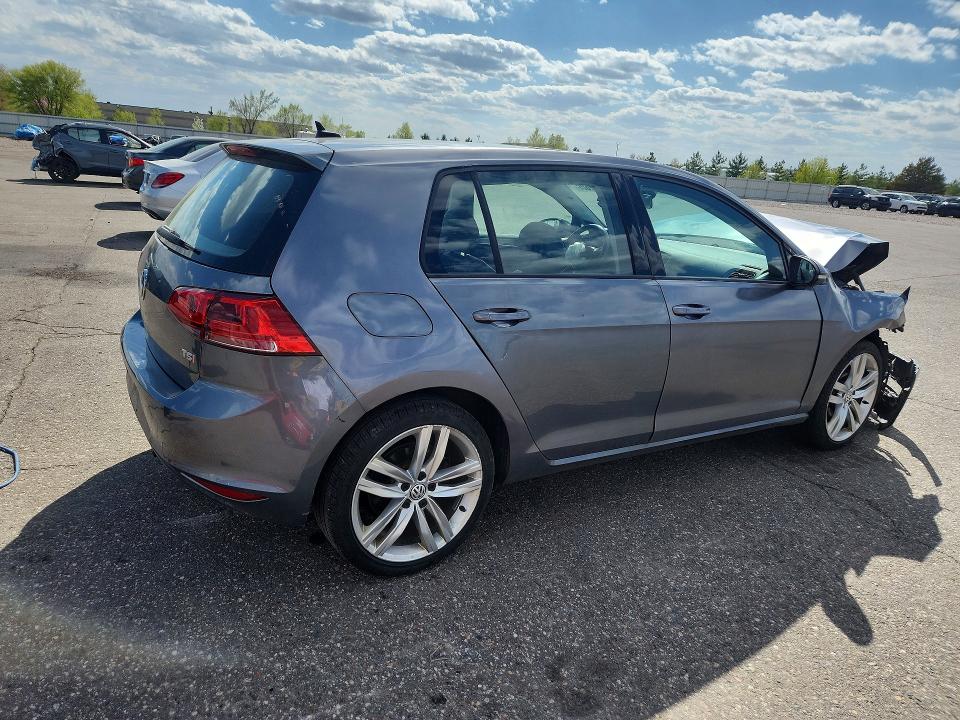 Продажа на аукционе авто 2015 Volkswagen Golf, vin: 3VW217AU4FM054727, номер лота: 53102606