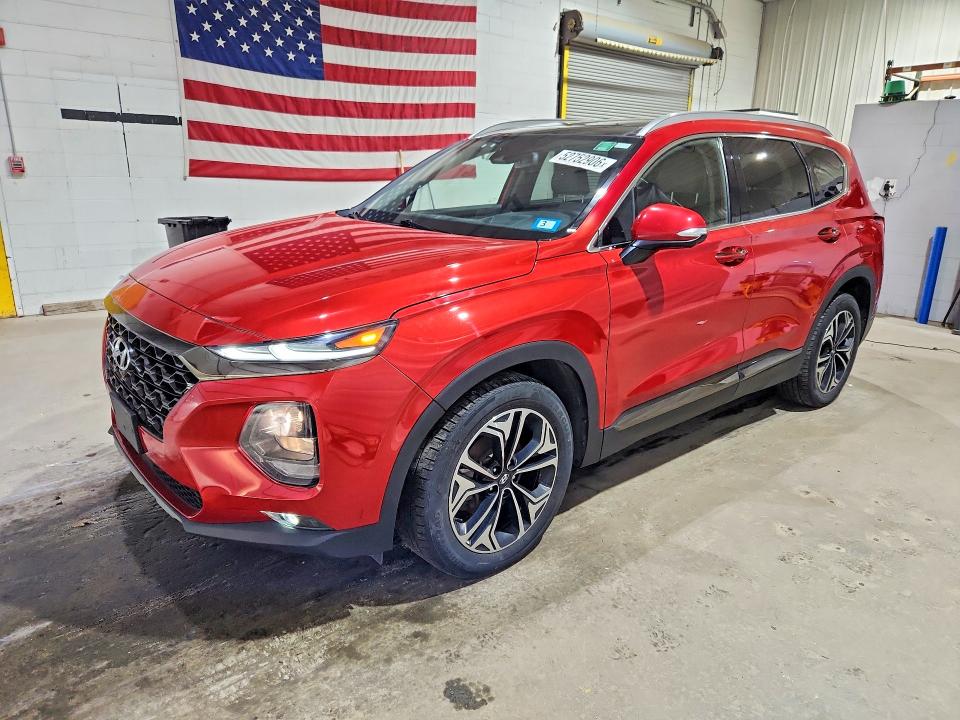 2020 Hyundai Santa Fe მანქანა იყიდება აუქციონზე, vin: 5NMS5CAA2LH279667, აუქციონის ნომერი: 52752906