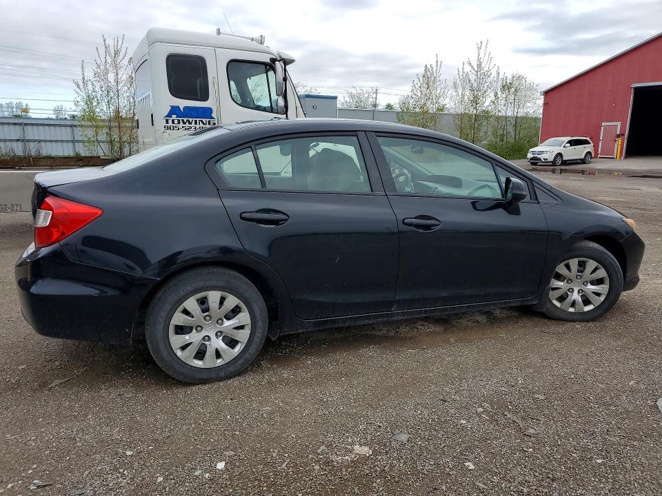 2012 Honda Civic მანქანა იყიდება აუქციონზე, vin: 2HGFB2F42CH112410, აუქციონის ნომერი: 54410466