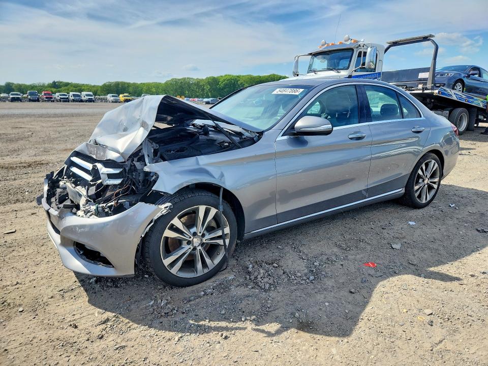 Auction sale of the 2015 Mercedes-benz C, vin: 55SWF4KB0FU072372, lot number: 54847886