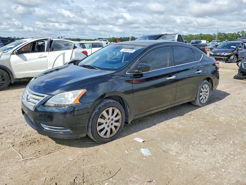 2014 Nissan Sentra მანქანა იყიდება აუქციონზე, vin: 3N1AB7AP8EL674719, აუქციონის ნომერი: 53951096