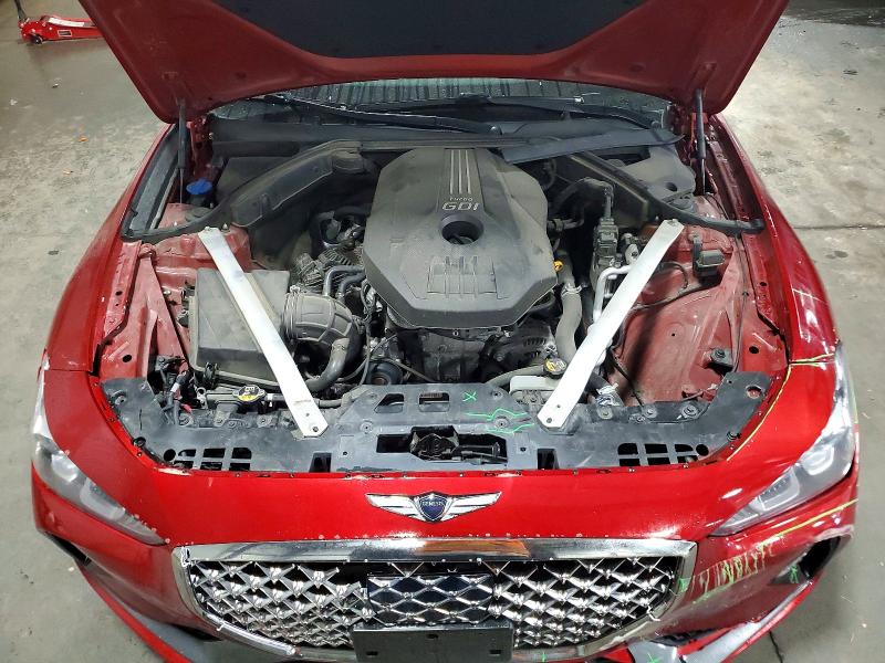 Aukcja sprzedaży 2019 Genesis G70, vin: KMTG64LA1KU036365, numer aukcji: 52323936
