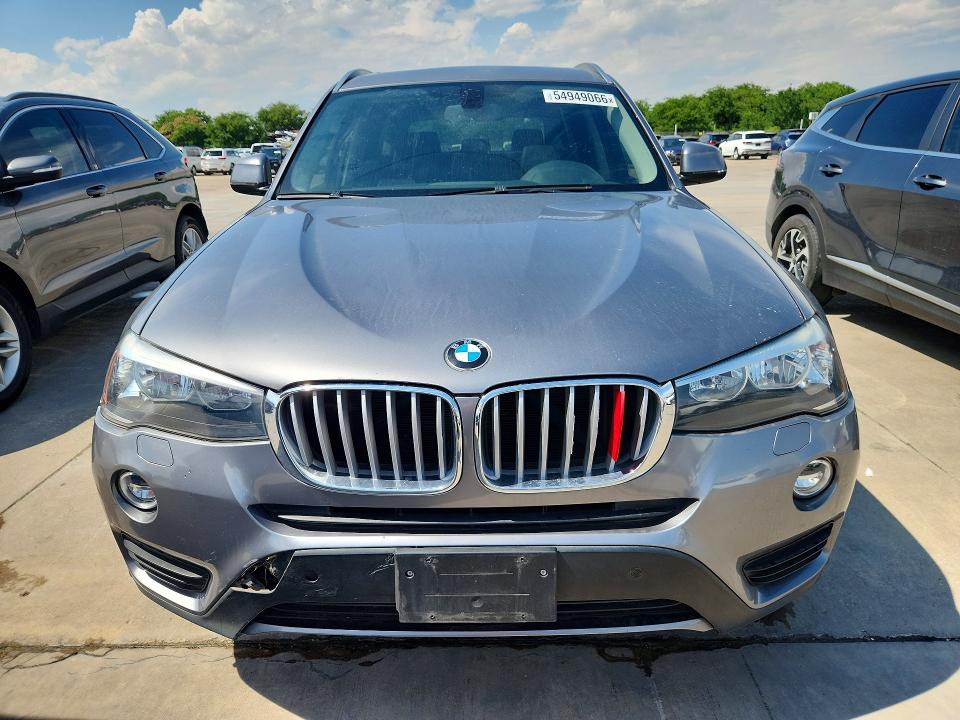 2015 Bmw X3 მანქანა იყიდება აუქციონზე, vin: 5UXWX9C51F0D54976, აუქციონის ნომერი: 54949066