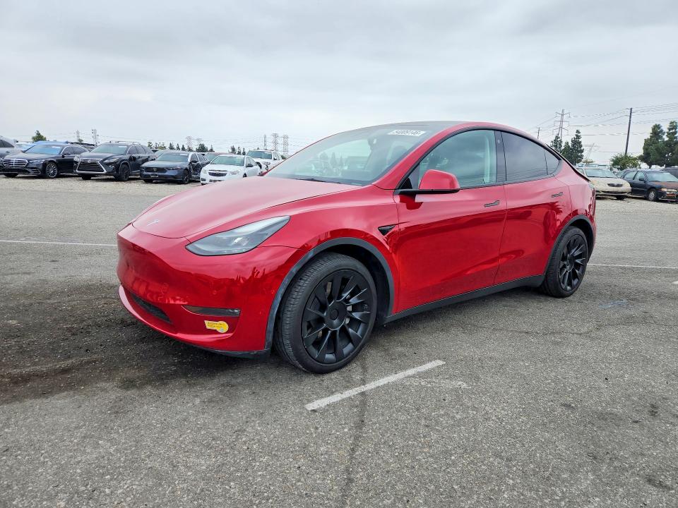 Продаж на аукціоні авто 2022 Tesla Model Y Awd W/long R, vin: 7SAYGAEE5NF514463, номер лоту: 54009146