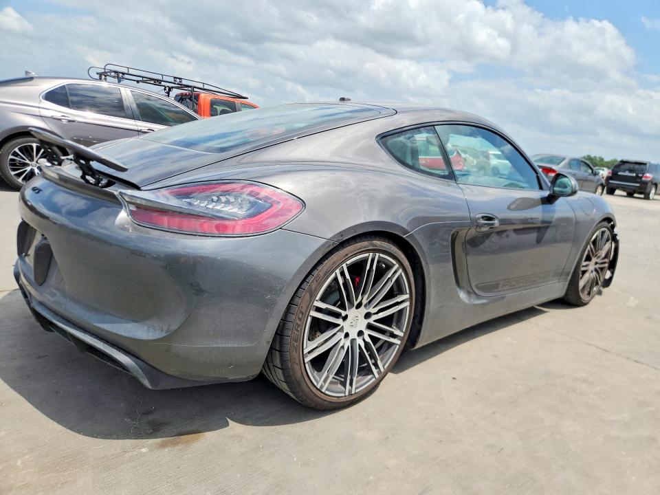 53835586 :رقم المزاد ، WP0AB2A89GK186179 vin ، 2016 Porsche Cayman مزاد بيع