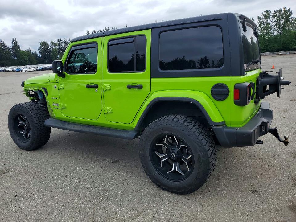 52394066 :رقم المزاد ، 1C4HJXEG5MW834623 vin ، 2021 Jeep Wrangler Unlimited مزاد بيع