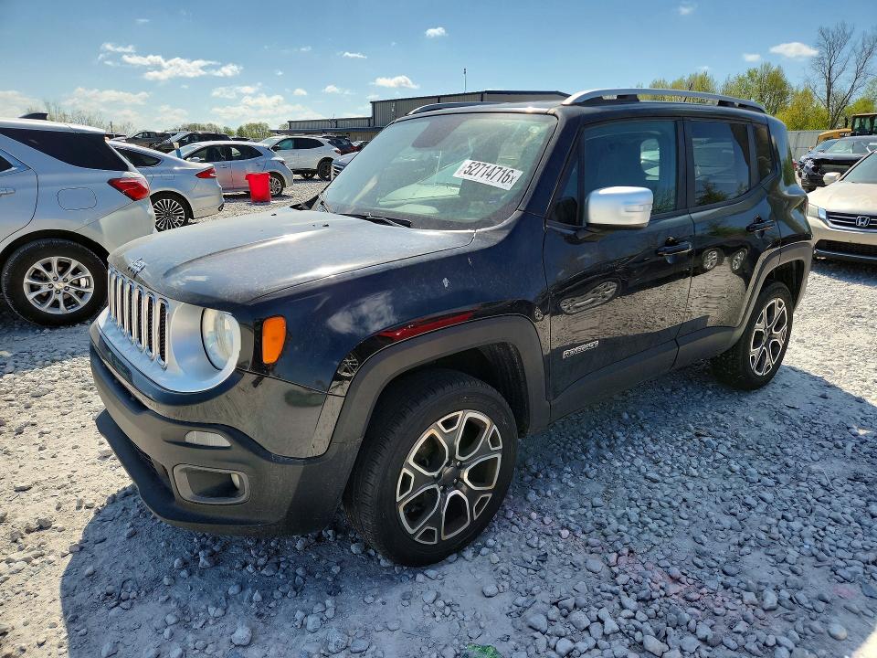 Продаж на аукціоні авто 2017 Jeep Renegade, vin: ZACCJBDB5HPE92192, номер лоту: 52714716