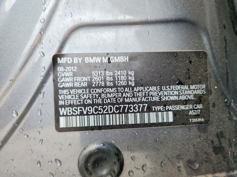 Продажа на аукционе авто 2013 Bmw M5, vin: WBSFV9C52DC773377, номер лота: 51527486