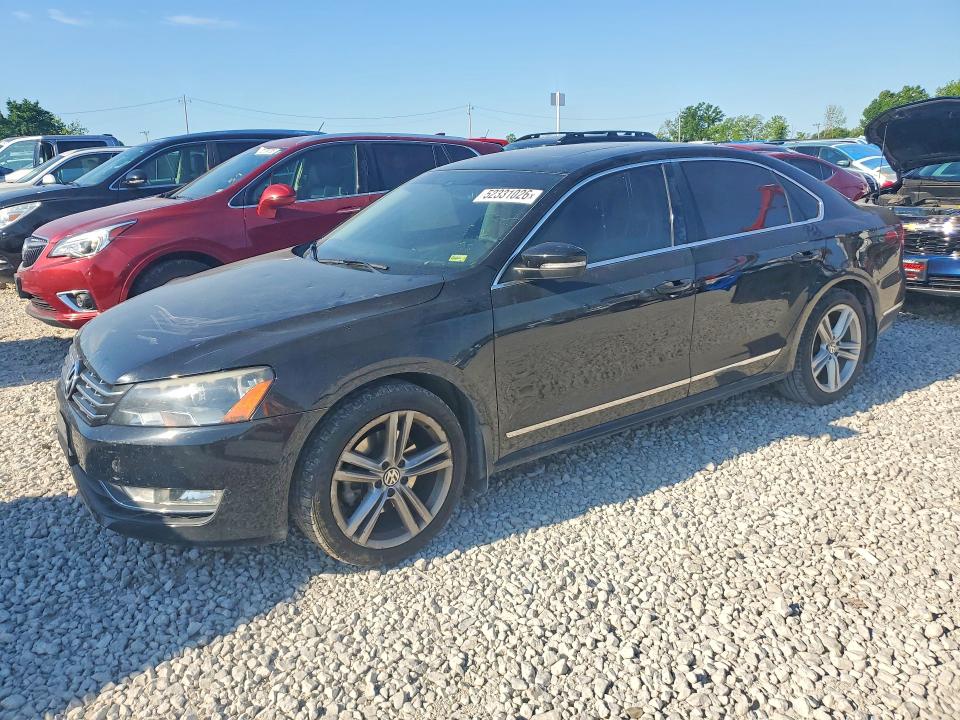 2014 Volkswagen Passat მანქანა იყიდება აუქციონზე, vin: 1VWBN7A37EC100837, აუქციონის ნომერი: 52331026