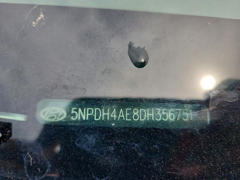 53053806 :رقم المزاد ، 5NPDH4AE8DH356751 vin ، 2013 Hyundai Elantra مزاد بيع